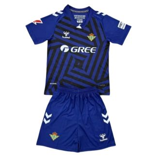 Poceni Otroški Nogometni dresi Real Betis Vratar Tretji 2025-26 modra