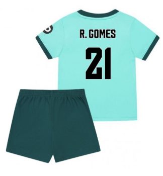 Poceni Otroški dresi kompleti Wolves Gostujoči 2025-26 Rodrigo Gomes 21