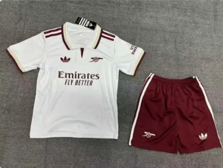 Otroski Nogometni dresi kompleti Arsenal Tretji 2025-26 z lastnim imenom.webp