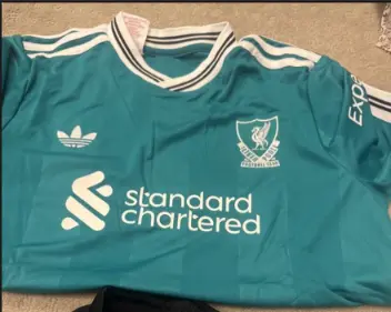 Poceni Nogometni dresi za otroke Liverpool Tretji 2025-26 Alexander Isak 9.webp