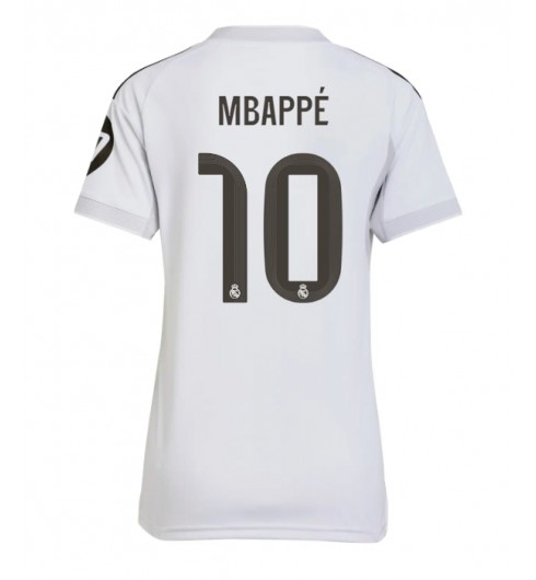 Ženski Nogometni dres Real Madrid Domači 2025-26 Kylian Mbappe 10