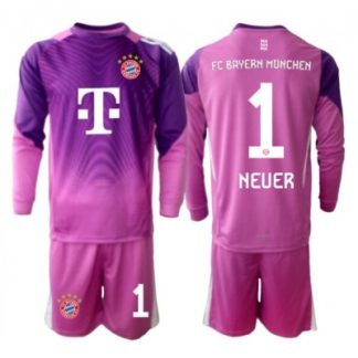 Nogometni dresi Manuel Neuer #1 FC Bayern Munich Vratar Tretji 2025-26 vijolična