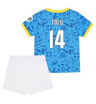 Poceni Nogometni dresi za otroke Wolves Tretji 2025-26 Tolu Arokodare 14