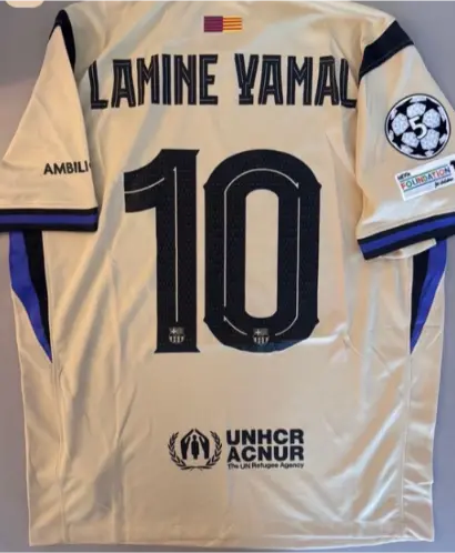 Lamine Yamal 10 dresi FC Barcelona x Kobe Bryant Gostujoci 2026.webp