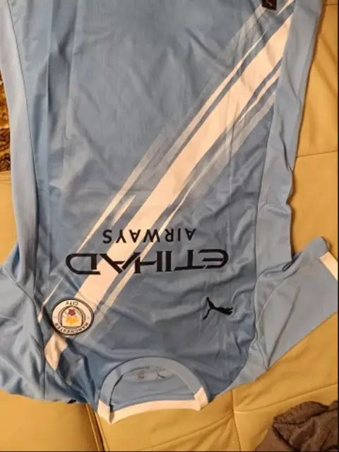 Moski Nogometni dresi Manchester City Domaci 2025-26 Kratek Rokav-1.webp