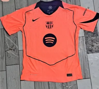 Nogometni Dresi FC Barcelona Tretji 2025-26 Zenski Kratek Rokav.webp