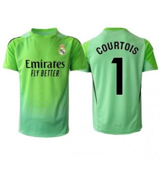 Moški Nogometni dresi Thibaut Courtois #1 Real Madrid Vratar Gostujoči 2025-26