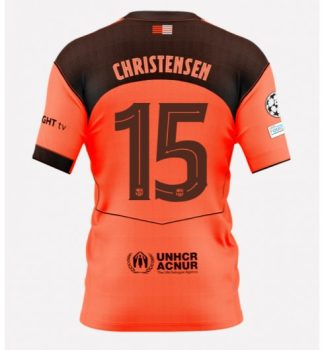 Andreas Christensen #15 Nogometni dresi Barcelona Tretji 2025-26 Moški oranžna