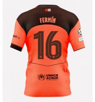 Fermin Lopez #16 Nogometni dresi Barcelona Tretji 2025-26 Moški oranžna
