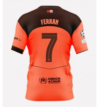Ferran Torres #7 Nogometni dresi Barcelona Tretji 2025-26 Moški oranžna