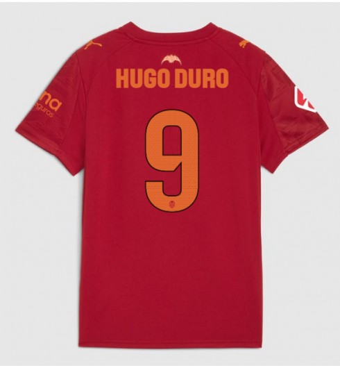 Moški Nogometni dresi Valencia Gostujoči 2025-26 Hugo Duro 9