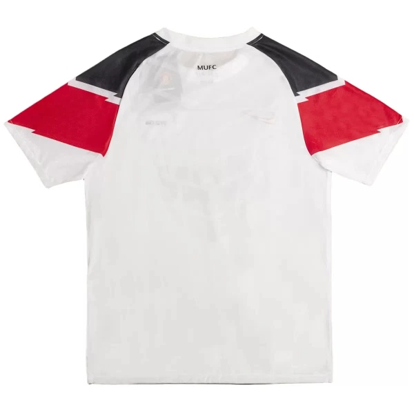 Poceni Retro nogometni dresi Manchester United Gostujoči 2010-11 bela Moški