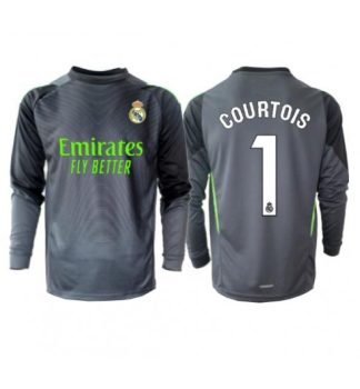 Prodajo Nogometni dresi Thibaut Courtois #1 Real Madrid Vratar Tretji 2025-26 Moški