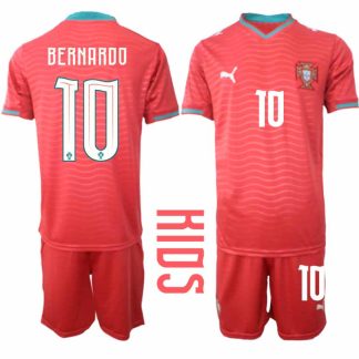 Nogometni dresi za otroke Bernardo Silva #10 Portugalska Domači SP 2026