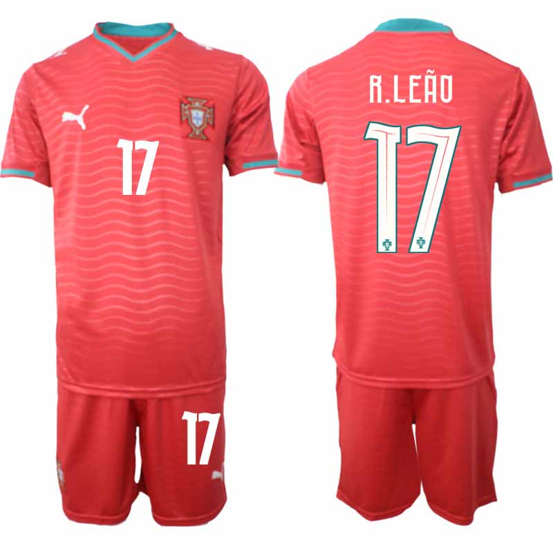 Nogometni dresi Portugalska reprezentance Domači SP 2026 Rafael Leão #17