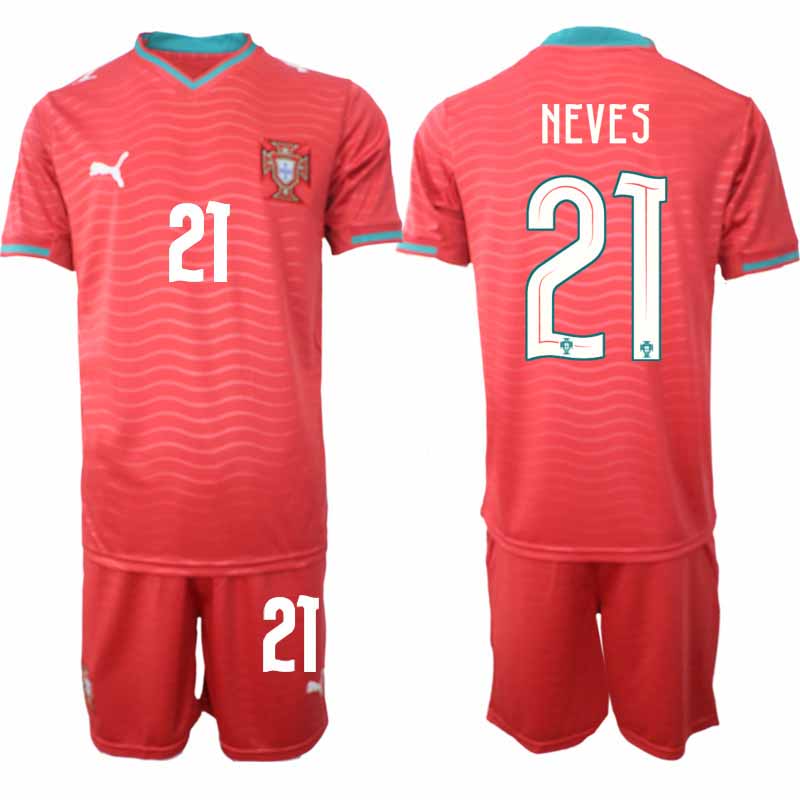 Nogometni dresi reprezentance Portugalska Domači SP 2026 – Rúben Neves #21