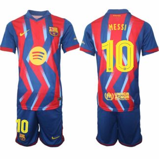 Nogometni dresi Lionel Messi #10 Četrti FC Barcelona 2025–26 kompleti