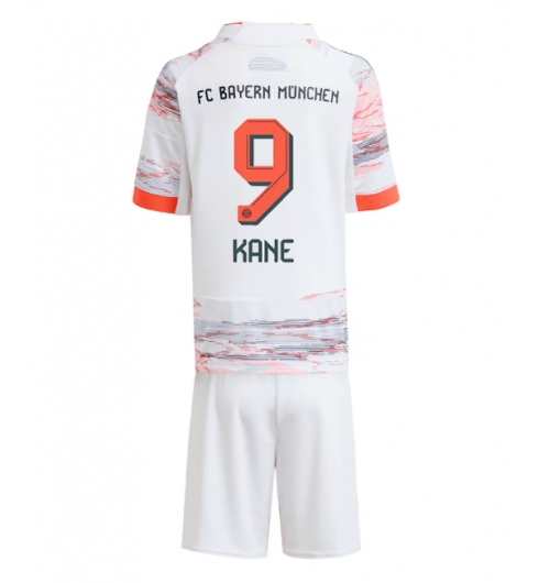 Otroški Nogometni dresi Harry Kane #9 Bayern 2025/26