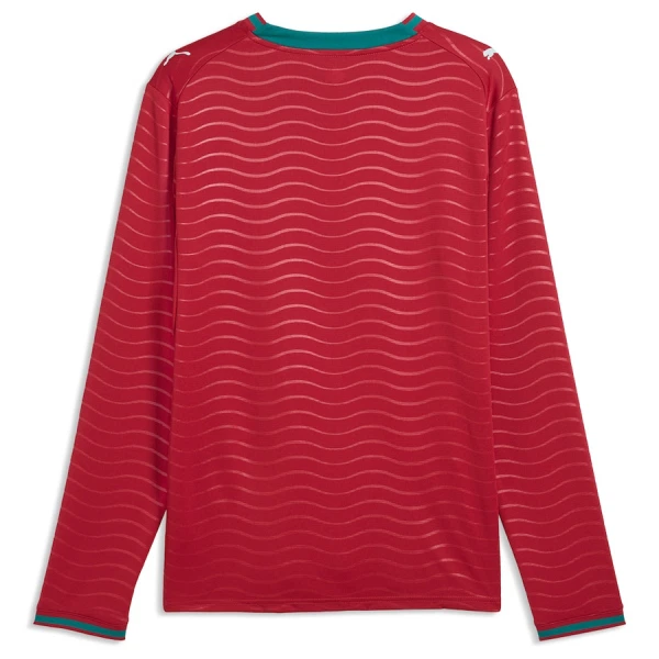 Poceni Nogometni dresi Portugalska Domači SP 2026 Moški Dolgi Rokav