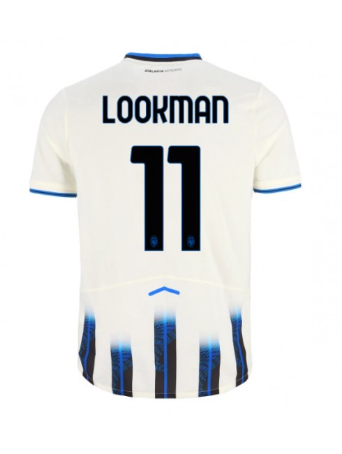 Moški Nogometni dres Atalanta Ademola Lookman #11 Gostujoči 2025-26 Kratek rokav