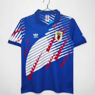 Poceni Moški retro nogometni dres Japonska Domači 1994-95 Kratek Rokav