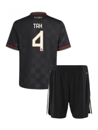 Nogometni dresi za otroke Bayern Munich Jonathan Tah #4 Tretji 2025-26