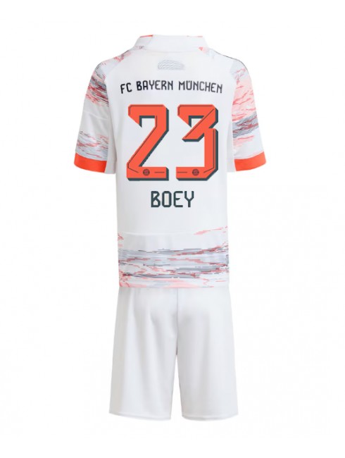 Otroški dresi kompleti Bayern Munich Gostujoči 2025-26 Sacha Boey 23