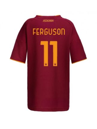 Poceni Nogometni dresi AS Roma Evan Ferguson #11 Domači 2025-26 Kratek rokav