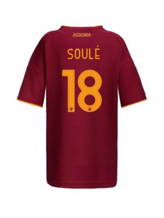 Poceni Nogometni dresi AS Roma Matias Soule #18 Domači 2025-26 Kratek rokav