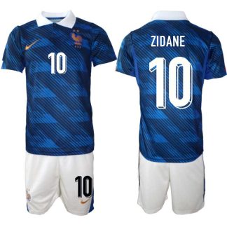 Poceni Nogometni dresi reprezentance Francija Zinedine Zidane #10 Domači SP 2026
