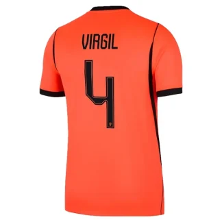 Nogometni dresi Nizozemska Domači SP 2026 Moški Virgil van Dijk 4
