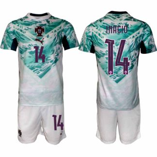 Nogometni dresi Portugalska Gonçalo Inácio #14 Gostujoči SP 2026 Kompleti Moški