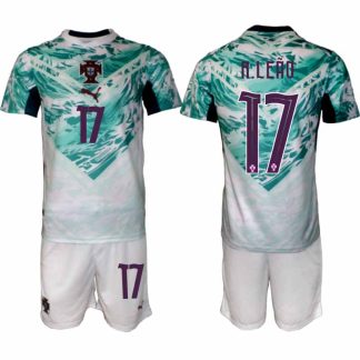 Nogometni dresi Portugalska Rafael Leão #17 Gostujoči SP 2026 Kompleti Moški