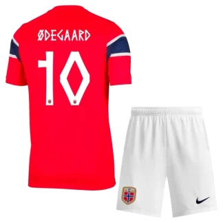Otroški dresi Norveška Domači SP 2026 Martin Ødegaard 10