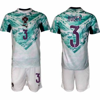 Nogometni dresi Portugalska Rúben Dias #3 Gostujoči SP 2026 Kompleti Moški