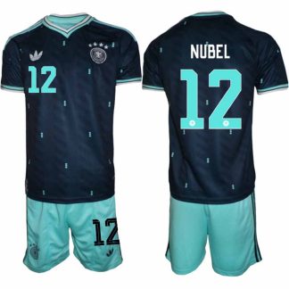 Poceni Nogometni dresi komplet reprezentance Nemčija DFB Alexander Nübel #12 Gostujoči SP 2026