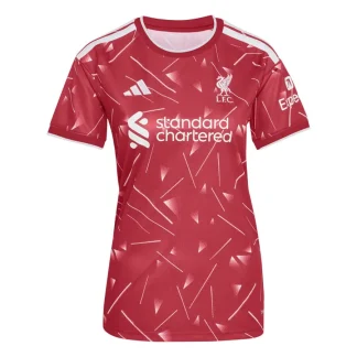 Poceni ženski nogometni dresi Liverpool Domači 2026/27 rdeča