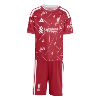 Otroški nogometni dresi Liverpool Domači 2026/27 rdeča