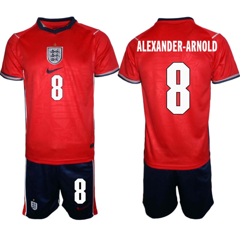 Nogometni dresi Anglija SP 2026 Trent Alexander-Arnold #8 Gostujoči kompleti