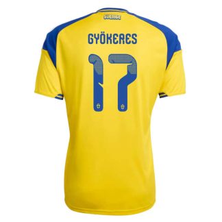 Novi Nogometni dresi Viktor Gyökeres #17 Švedska Domači SP 2026