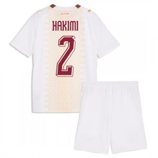 Nogometni dresi kompleti Maroko SP 2026 Achraf Hakimi #2 Gostujoči Otroški
