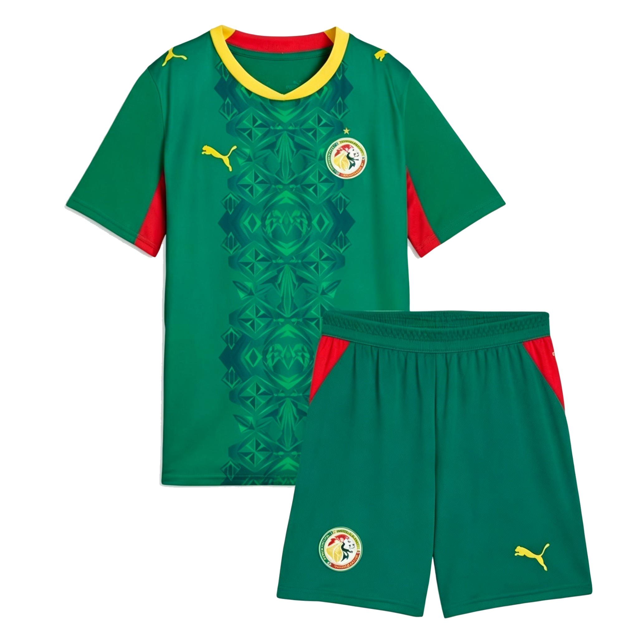 Novi nogometni dresi kompleti Senegal Gostujoči SP 2026 Otroški