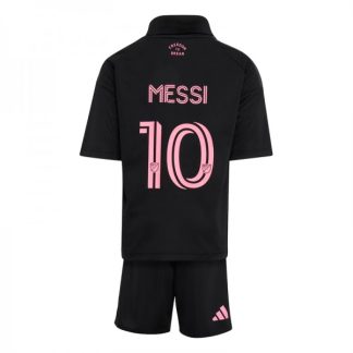 Otroški nogometni dres Inter Miami CF Gostujoči 2026/27 Lionel Messi #10 kompleti