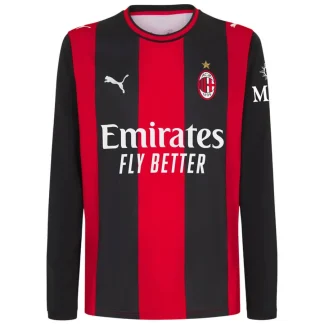 Nogometni dresi AC Milan Domači 2026-27 Moški Dolgi Rokav