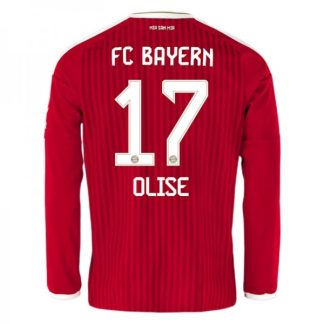 Poceni nogometni dresi FC Bayern München Domači 2026-27 Michael Olise #17 Dolgi Rokav