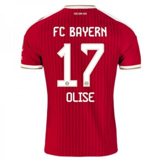Poceni nogometni dresi FC Bayern München Domači 2026-27 Michael Olise #17 rdeča Kratek Rokav
