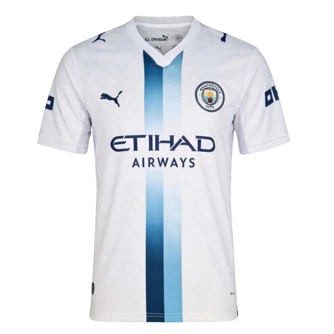 Poceni nogometni dresi Manchester City Tretji 2026-27 bela