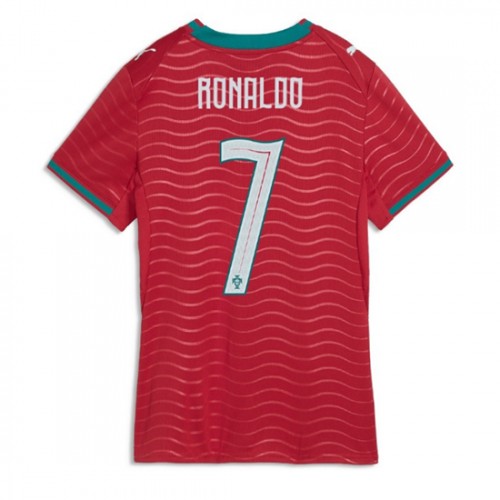 Prodaja Nogometni dresi Portugalska SP 2026 Cristiano Ronaldo #7 Domači rdeča