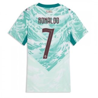 Prodaja Nogometni dresi Portugalska SP 2026 Cristiano Ronaldo #7 Gostujoči Kratek Rokav