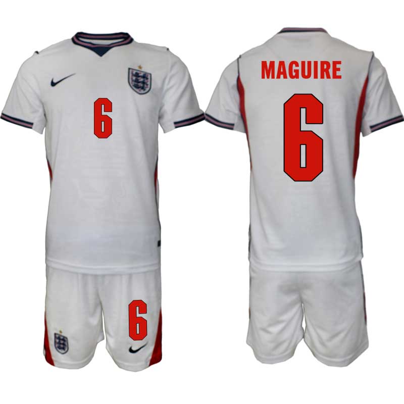 Anglija SP 2026 Harry Maguire #6 Domači Nogometni dresi kompleti